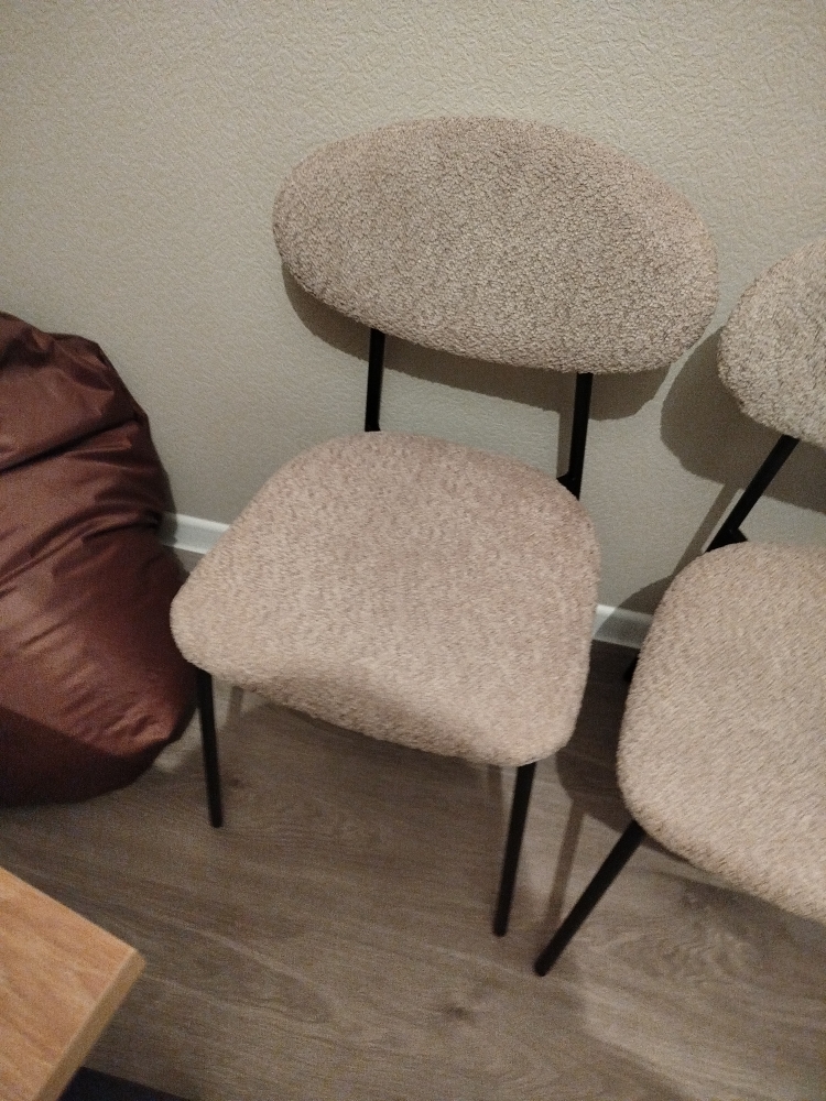 Стул AV 484 черный муар / бежевый