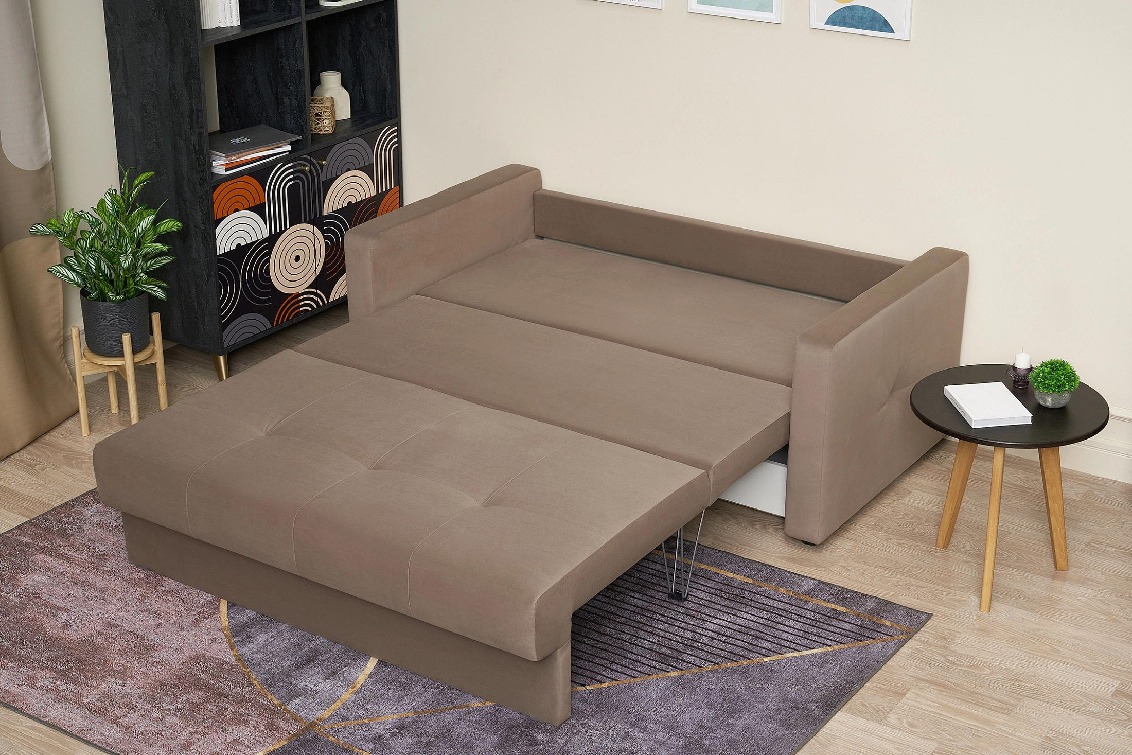 Диван Вита светло-коричневый — изображение 4