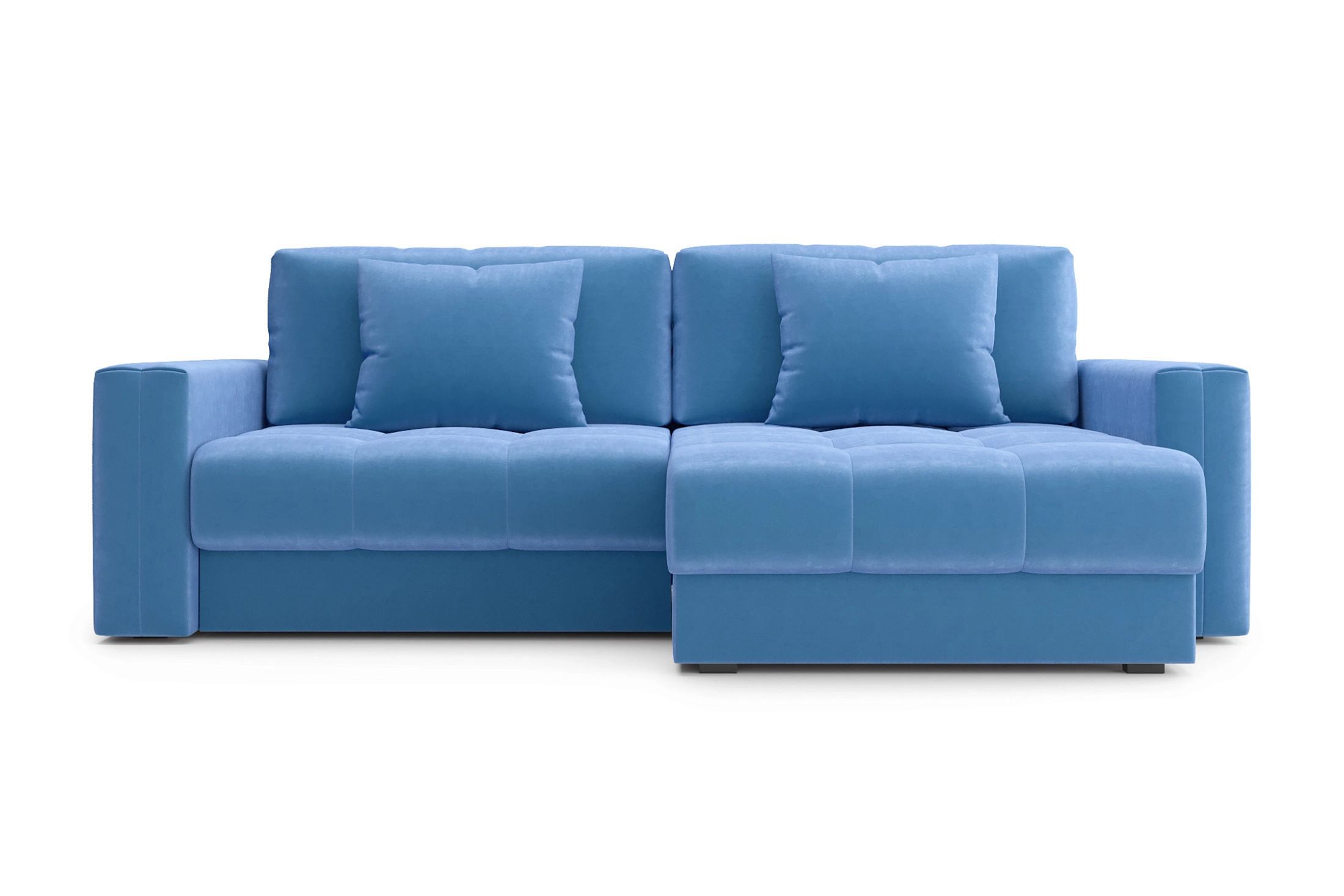 Диван угловой Монарх голубой — изображение 2