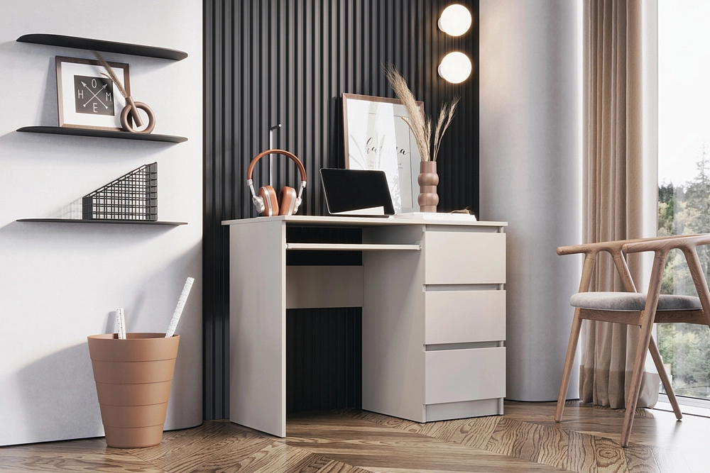 Стол письменный Челси 3 ящика кашемир