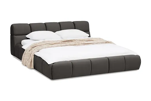 Кровать Рон Dream 1.6 м велюр серый
