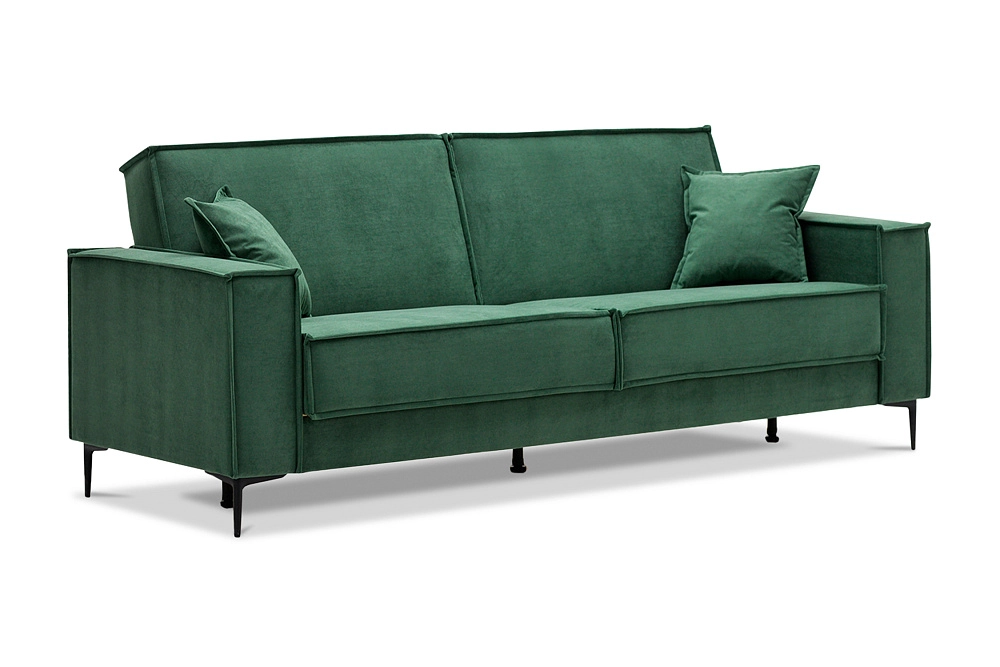 Диван книжка Эрвин зеленый арт. 08-218008 115х195 см купить по цене 35 590 руб. в Санкт-Петербурге | НОНТОН
