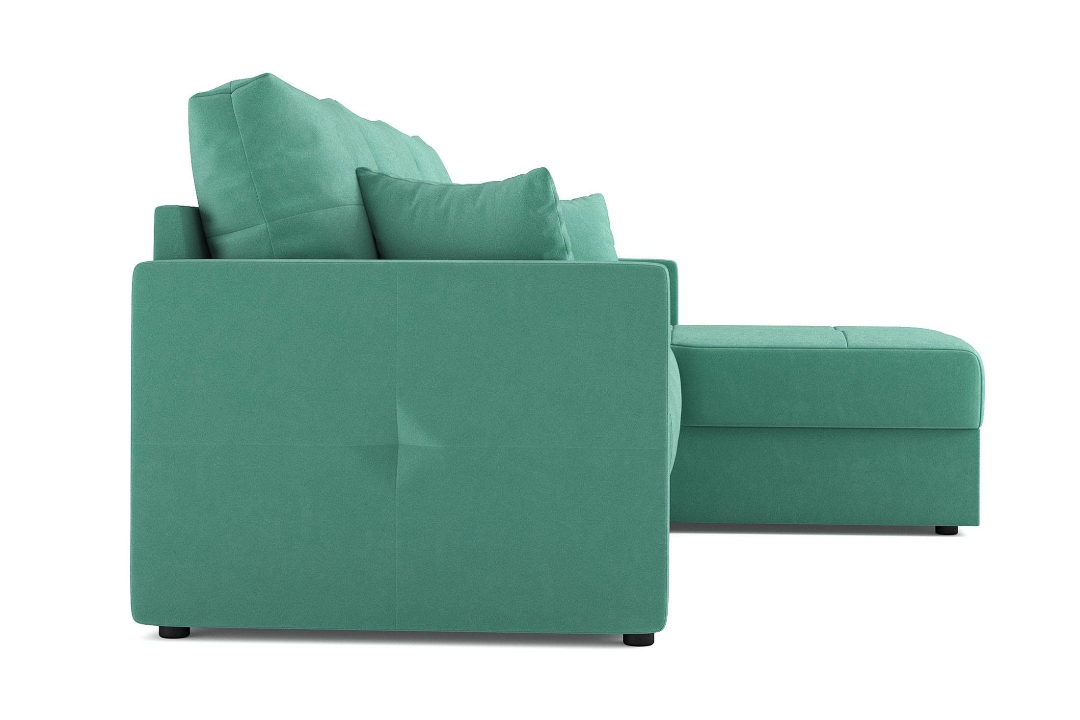 Диван угловой Вита бирюзовый — изображение 3