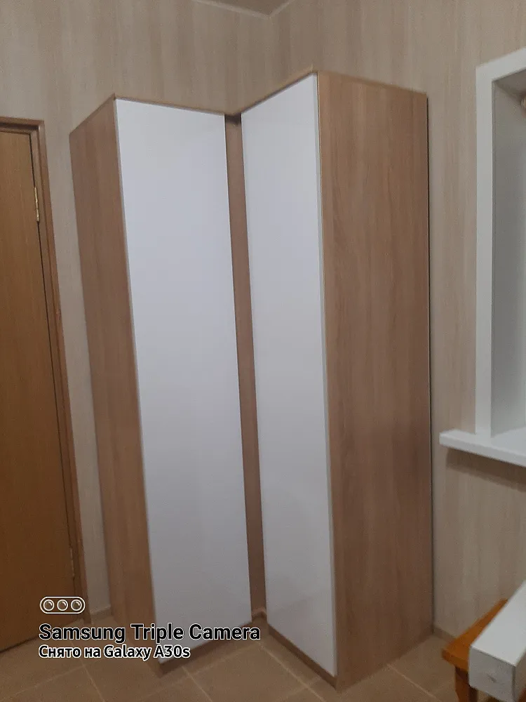 Шкаф угловой Челси белый / белый глянец арт. 08-141075 купить в Санкт ...