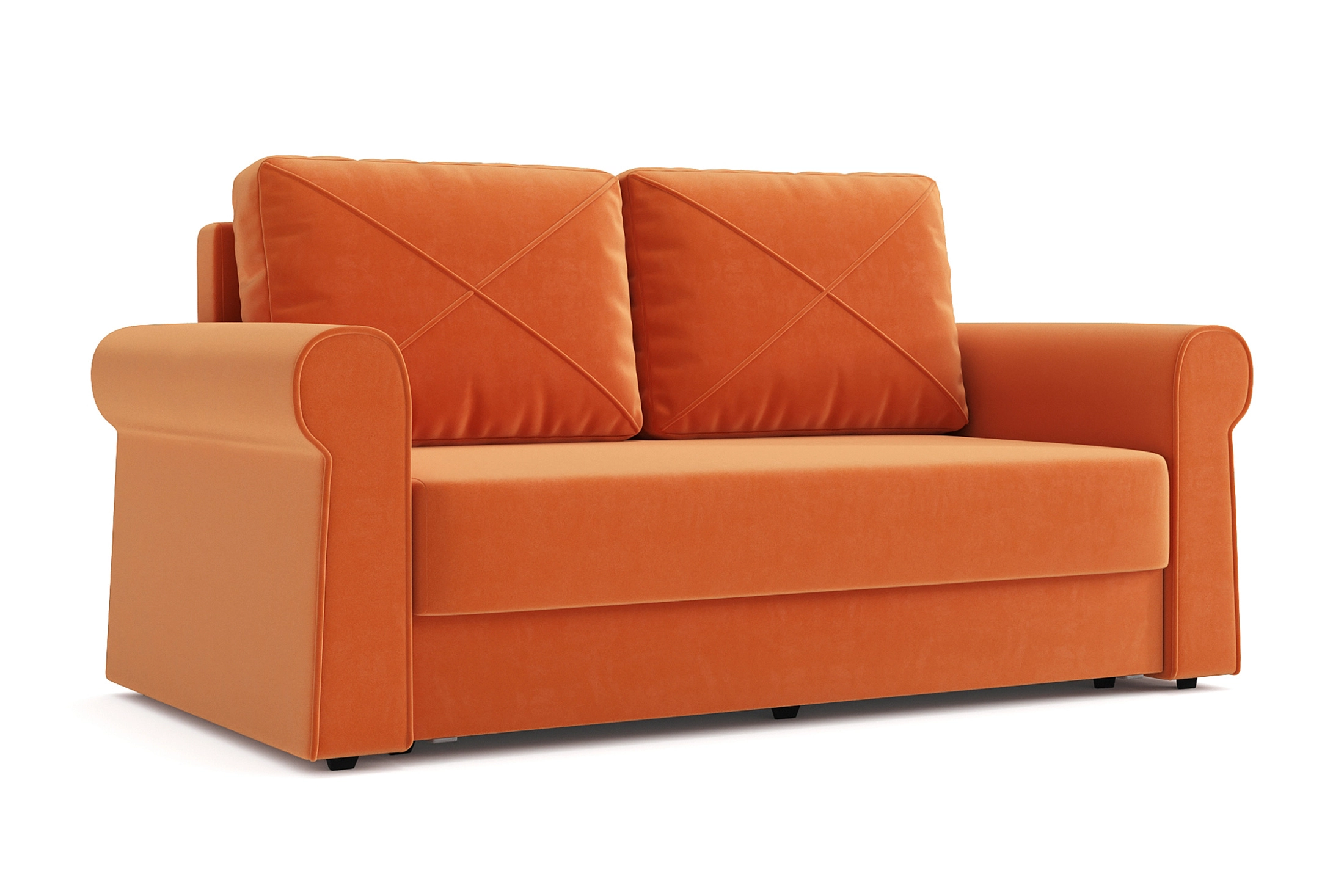 Диван Лира оранжевый