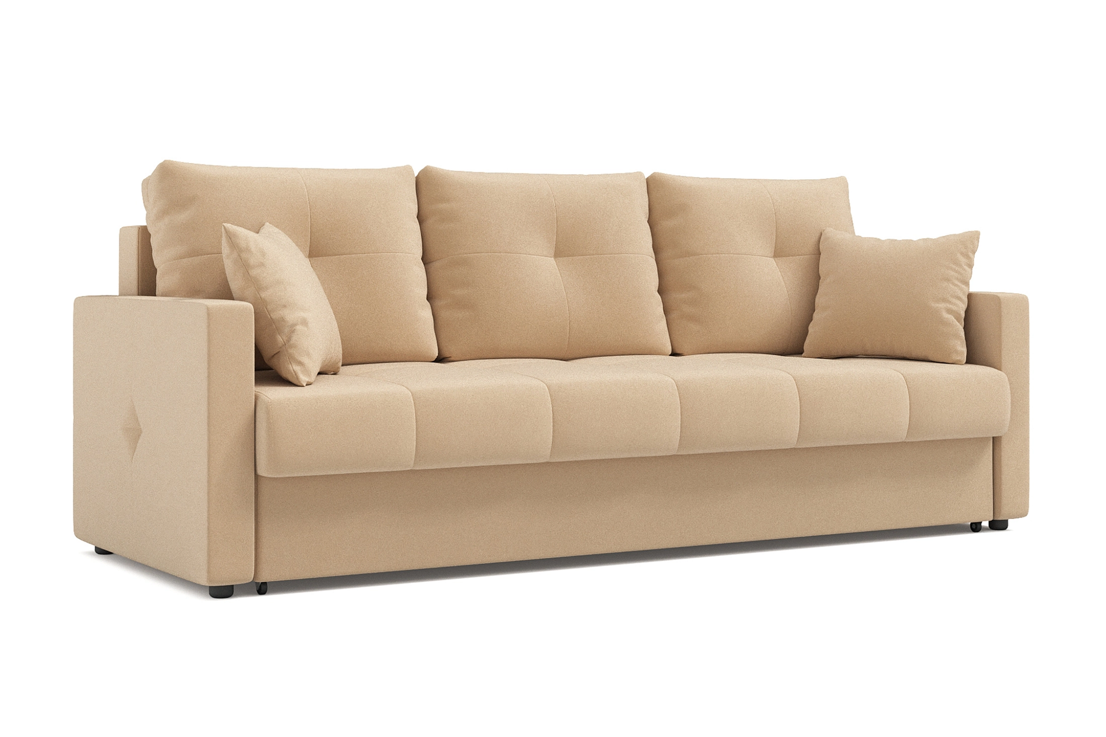 Диван Вита 3-х местный песочный