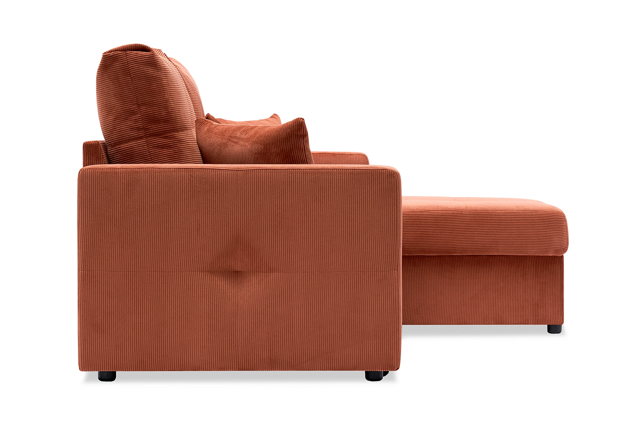 Диван угловой Вита терракотовый — изображение 11