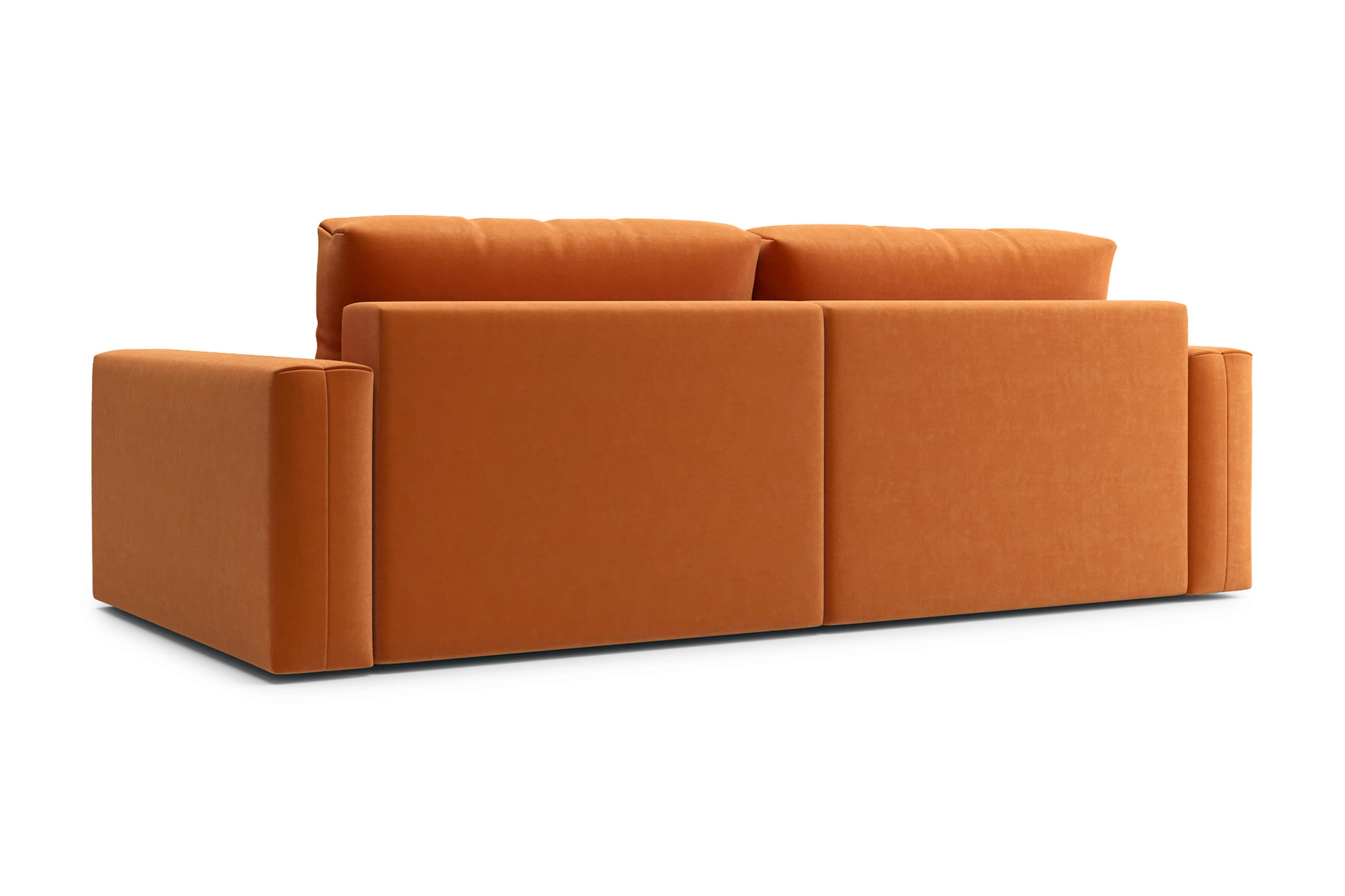 Диван угловой Монарх оранжевый — изображение 4