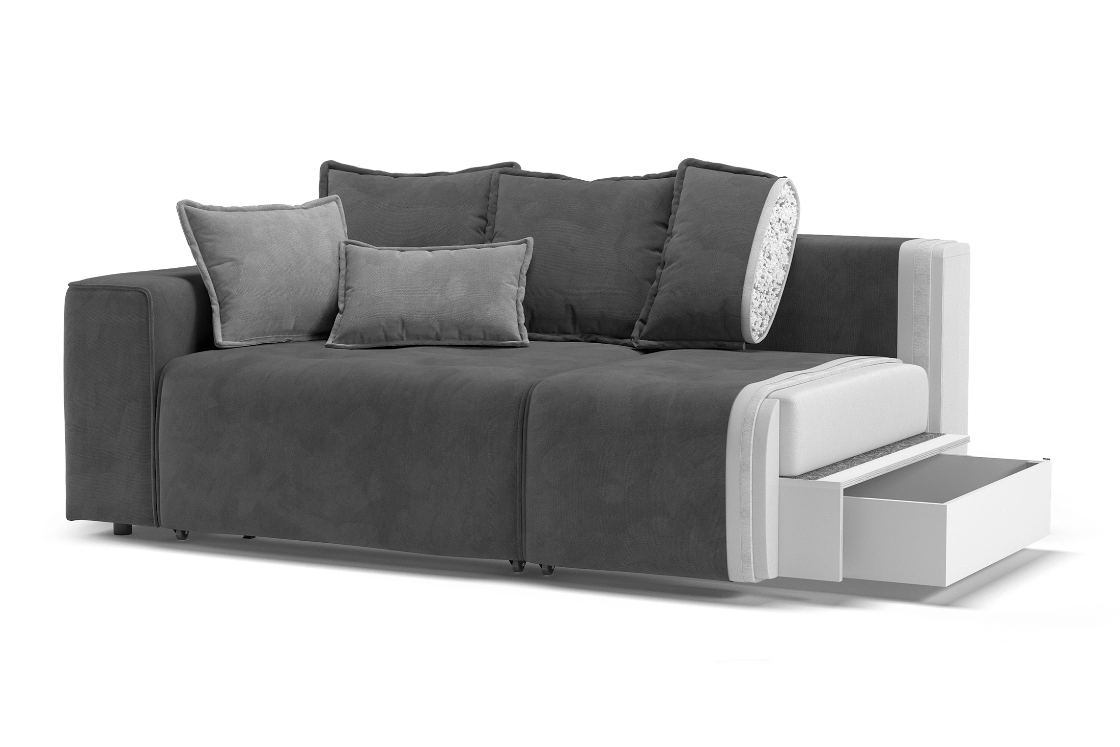 Диван Конте желтый — изображение 9