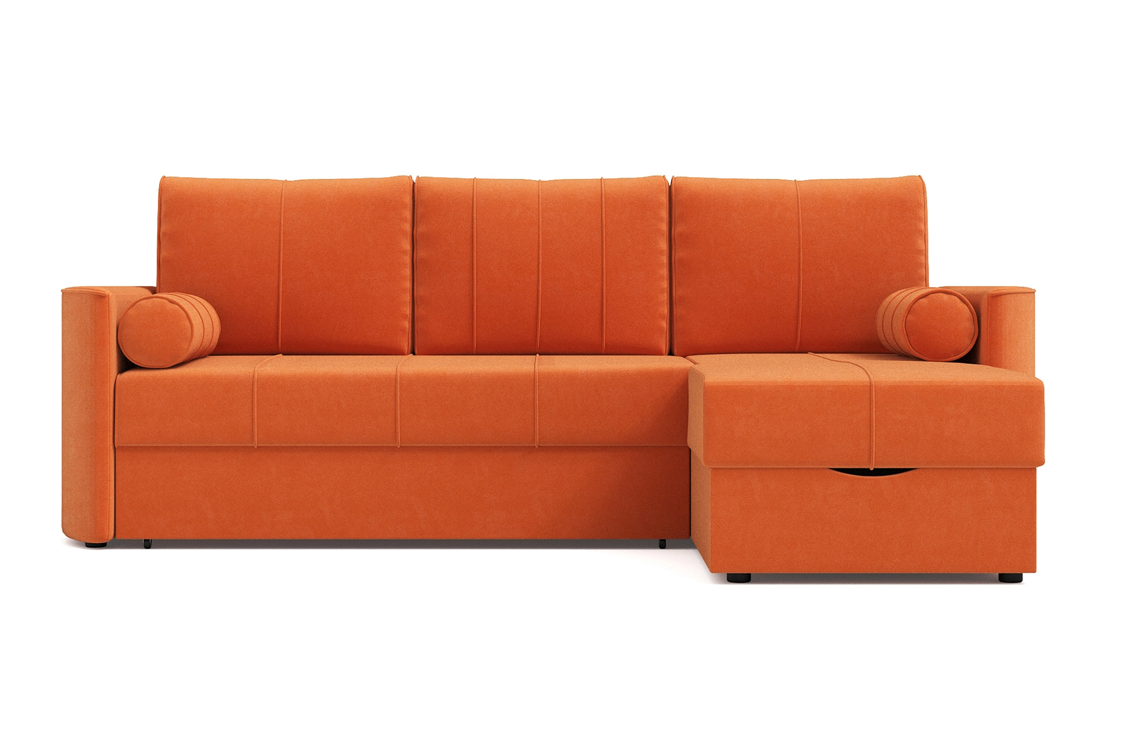 Диван угловой Колибри оранжевый — изображение 2