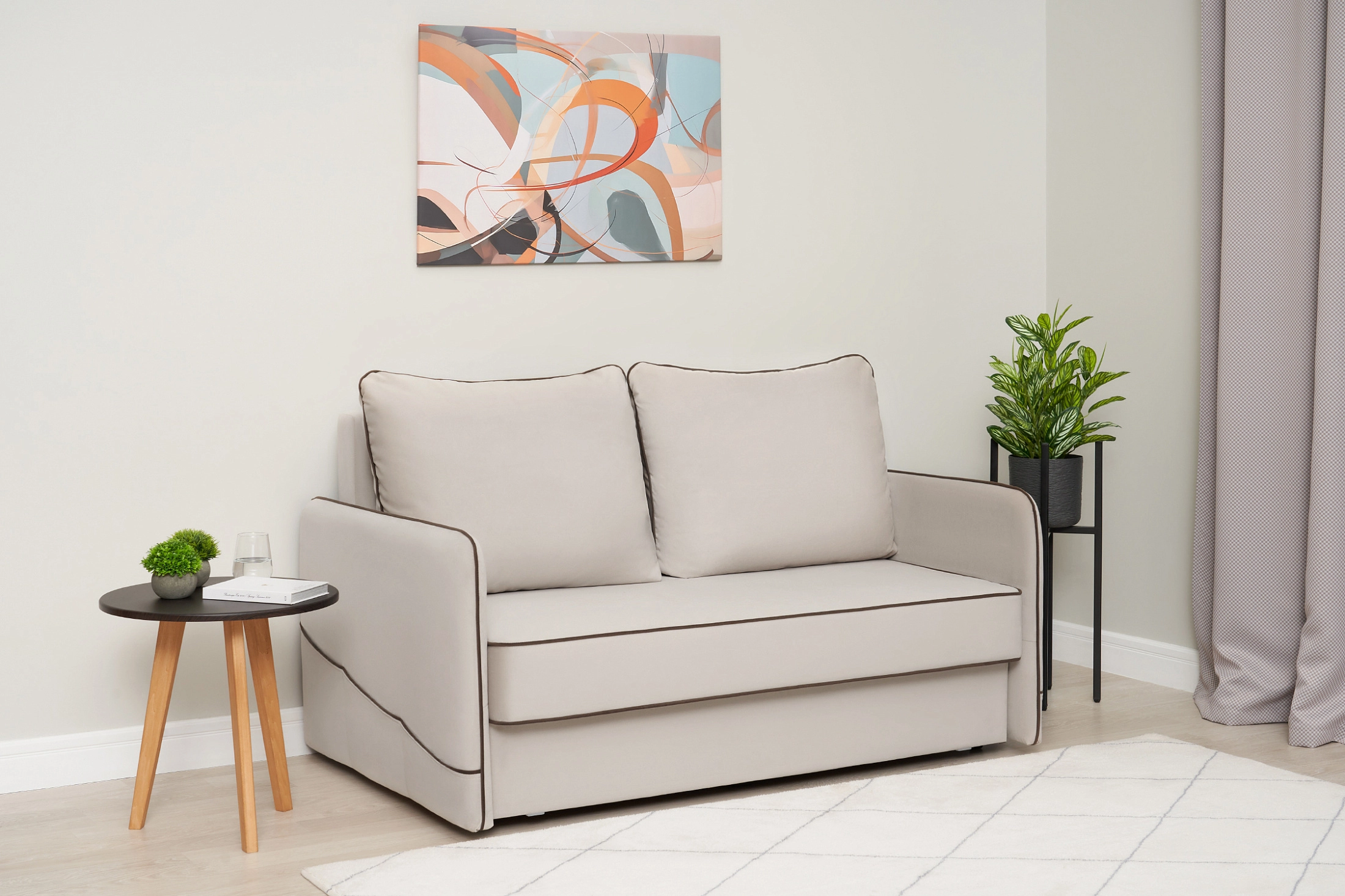 Диван Энерджи серо-бежевый — изображение 4