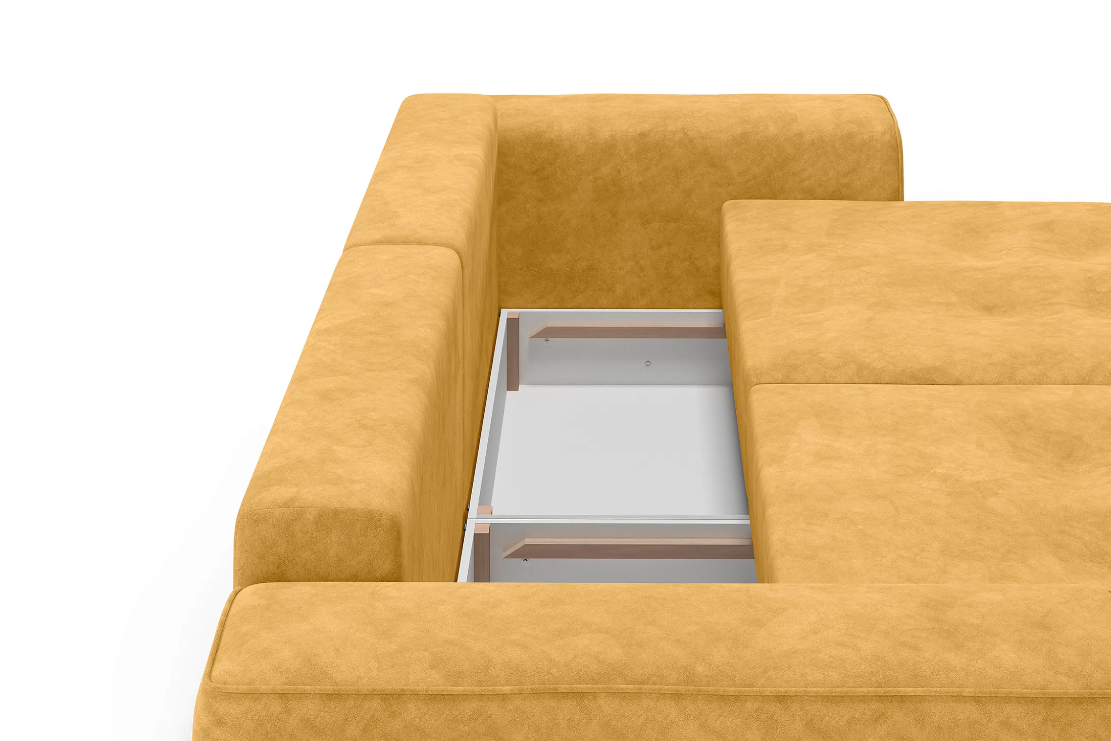 Диван Конте желтый — изображение 8