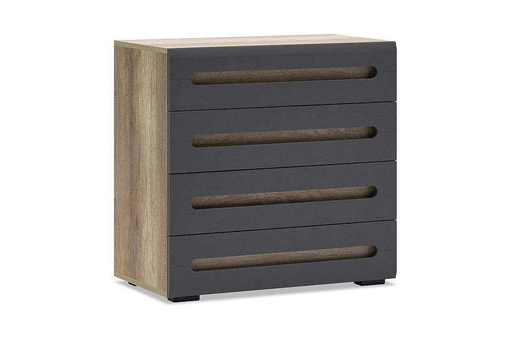Комод Наоми дуб каньон / графит арт. 08-77474 купить в Перми по цене 8 990 руб. | НОНТОН