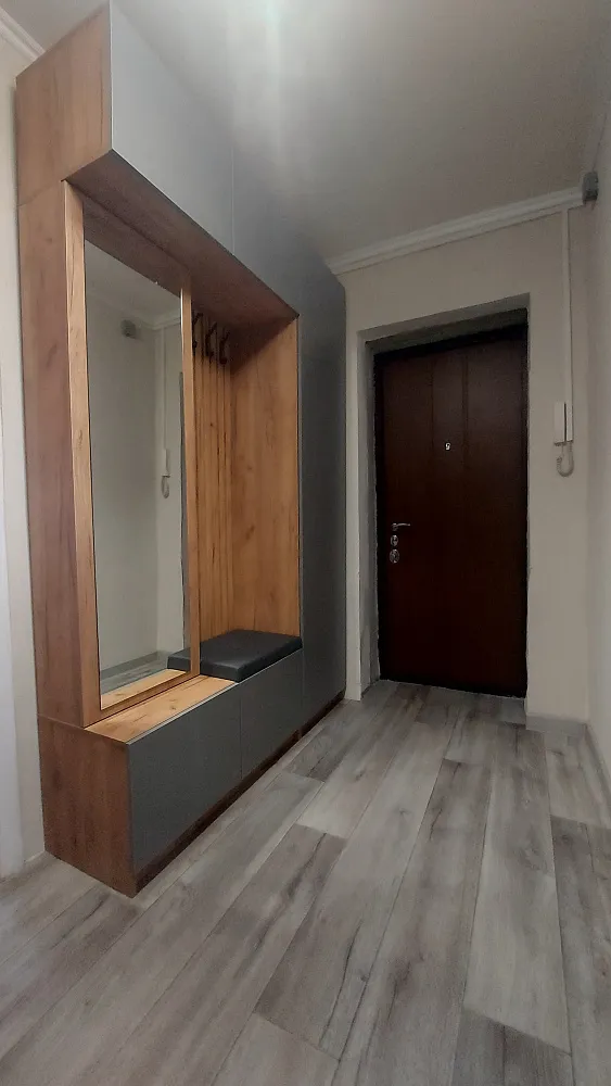 Прихожая Бостон №3 дуб крафт золотой / белый глянец арт. 08-95693 ...