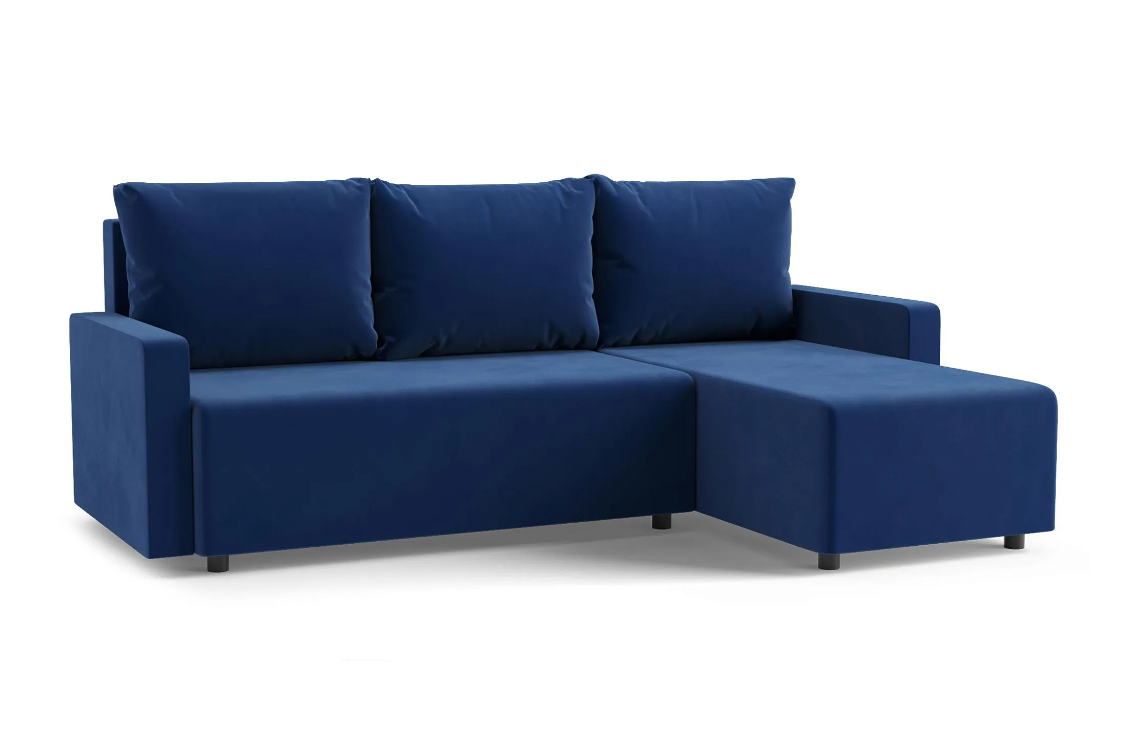 Диван угловой Мидгард синий