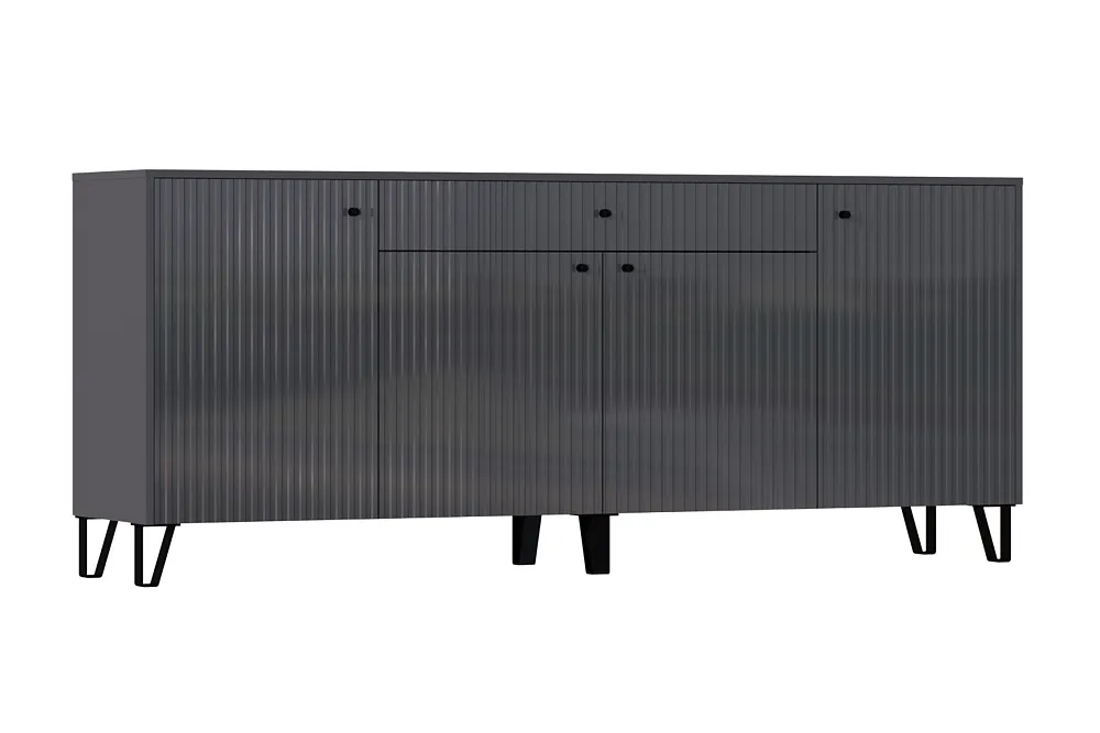 Комод Оливия графит / графит глянец арт. 08-125380 купить в Санкт ...