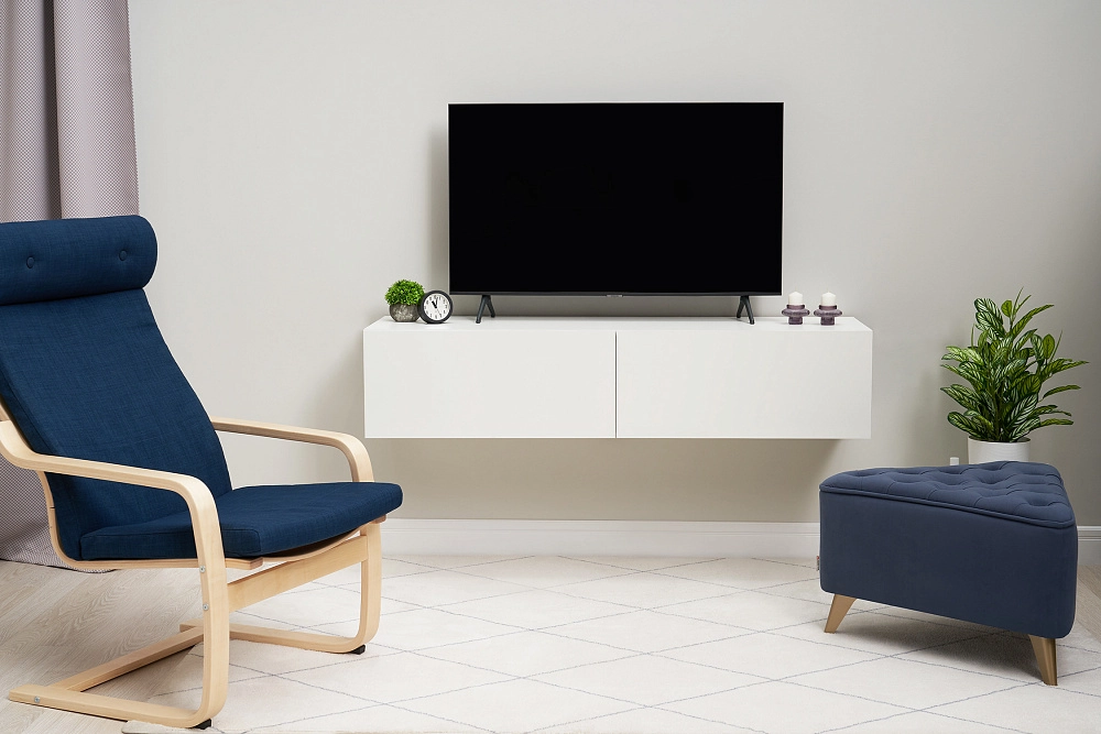 ТВ-тумба Айден 1400 белый арт. 08-144848 купить в Москве по цене 4 390 руб. | НОНТОН