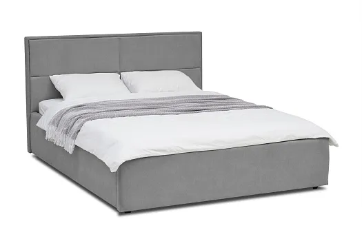 Кровать Элара 1.6 м серая
