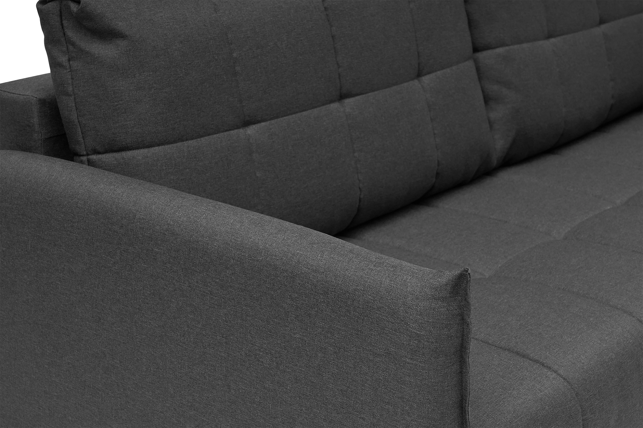 Диван Флэт темно-серый — изображение 12