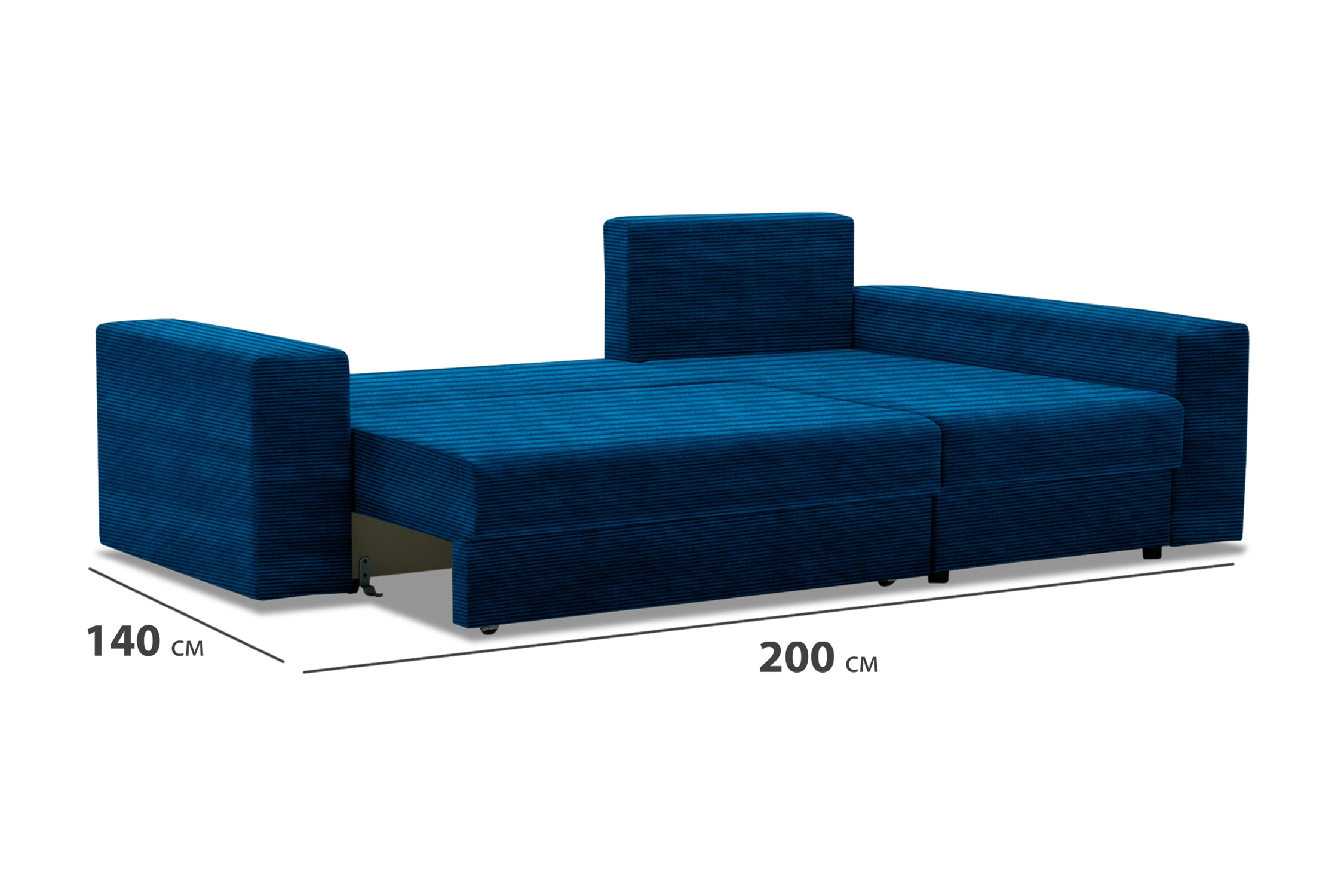 Диван угловой Таун синий — изображение 7