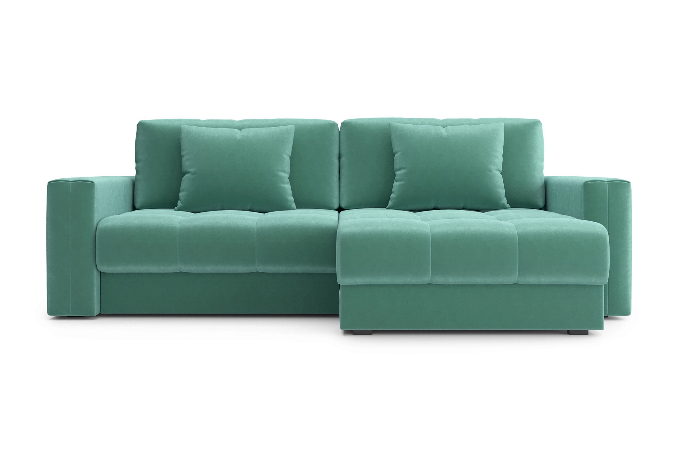 Диван угловой Монарх бирюзовый — изображение 2