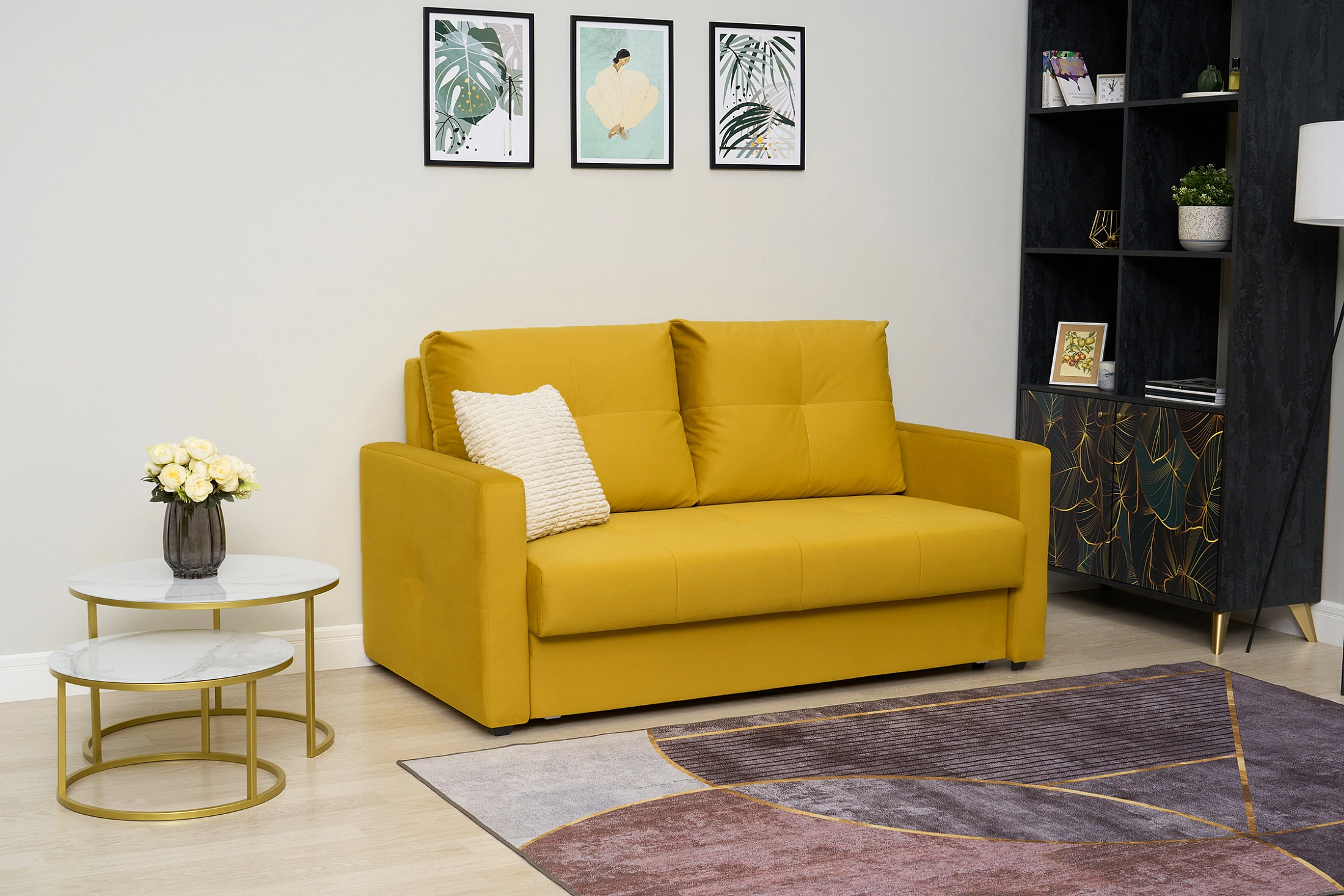 Диван Вита желтый — изображение 2