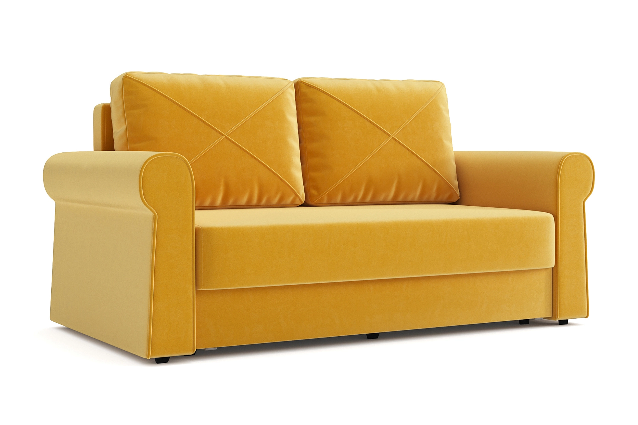 Диван Лира желтый