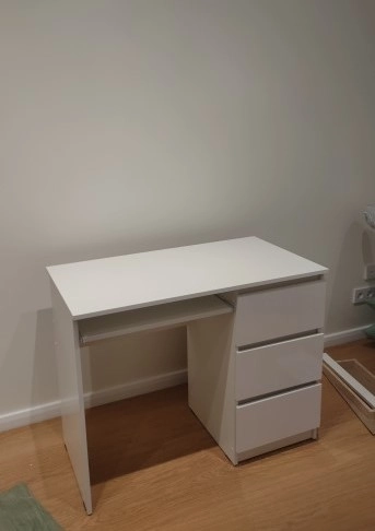 Стол письменный Челси 3 ящика кашемир