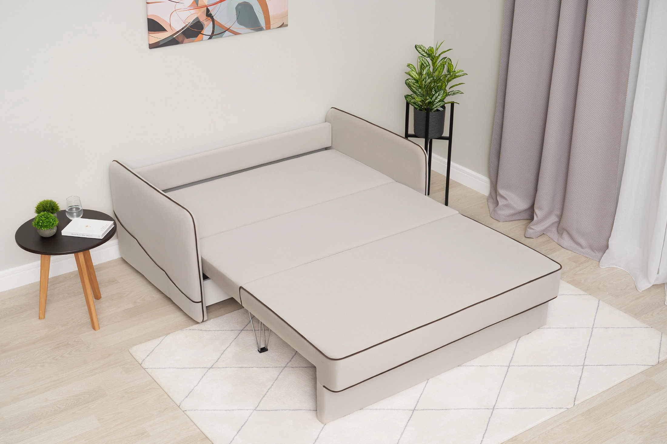 Диван Энерджи серо-бежевый — изображение 5