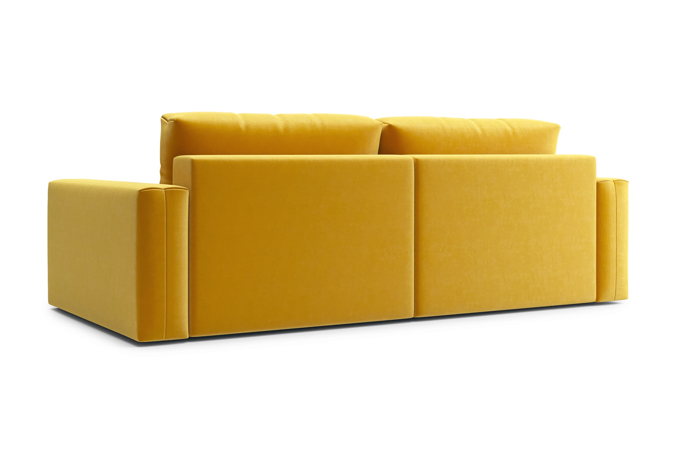 Диван угловой Монарх желтый — изображение 4