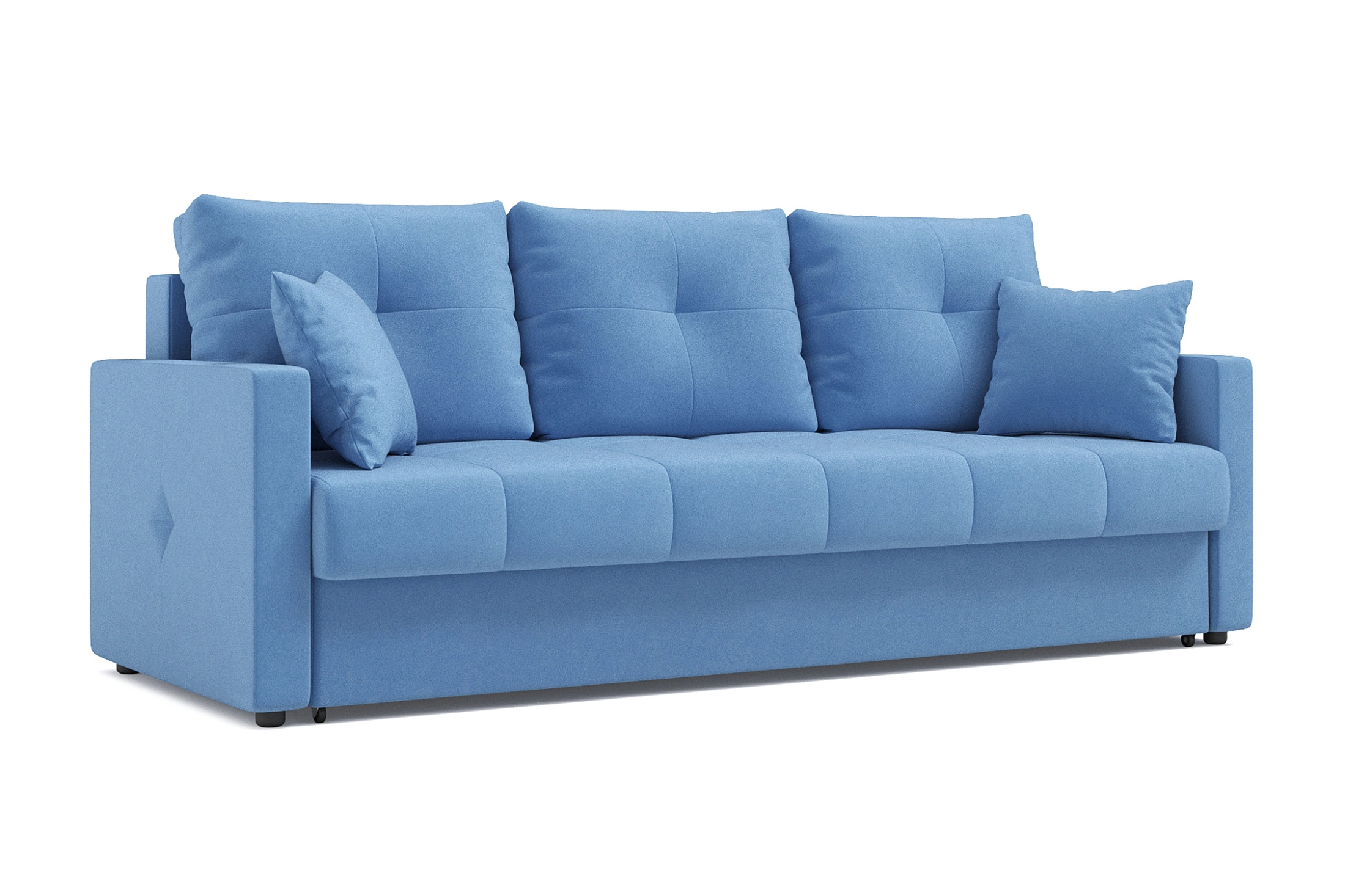 Диван Вита 3-х местный голубой