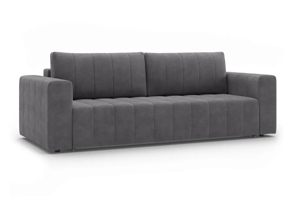 Диван еврокнижка Малибу серый арт. 08-145893 140х200 см купить по цене ...