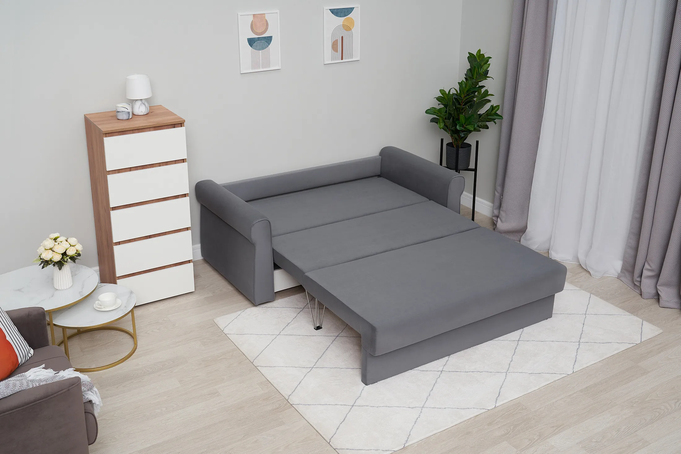 Диван Лира серый — изображение 5