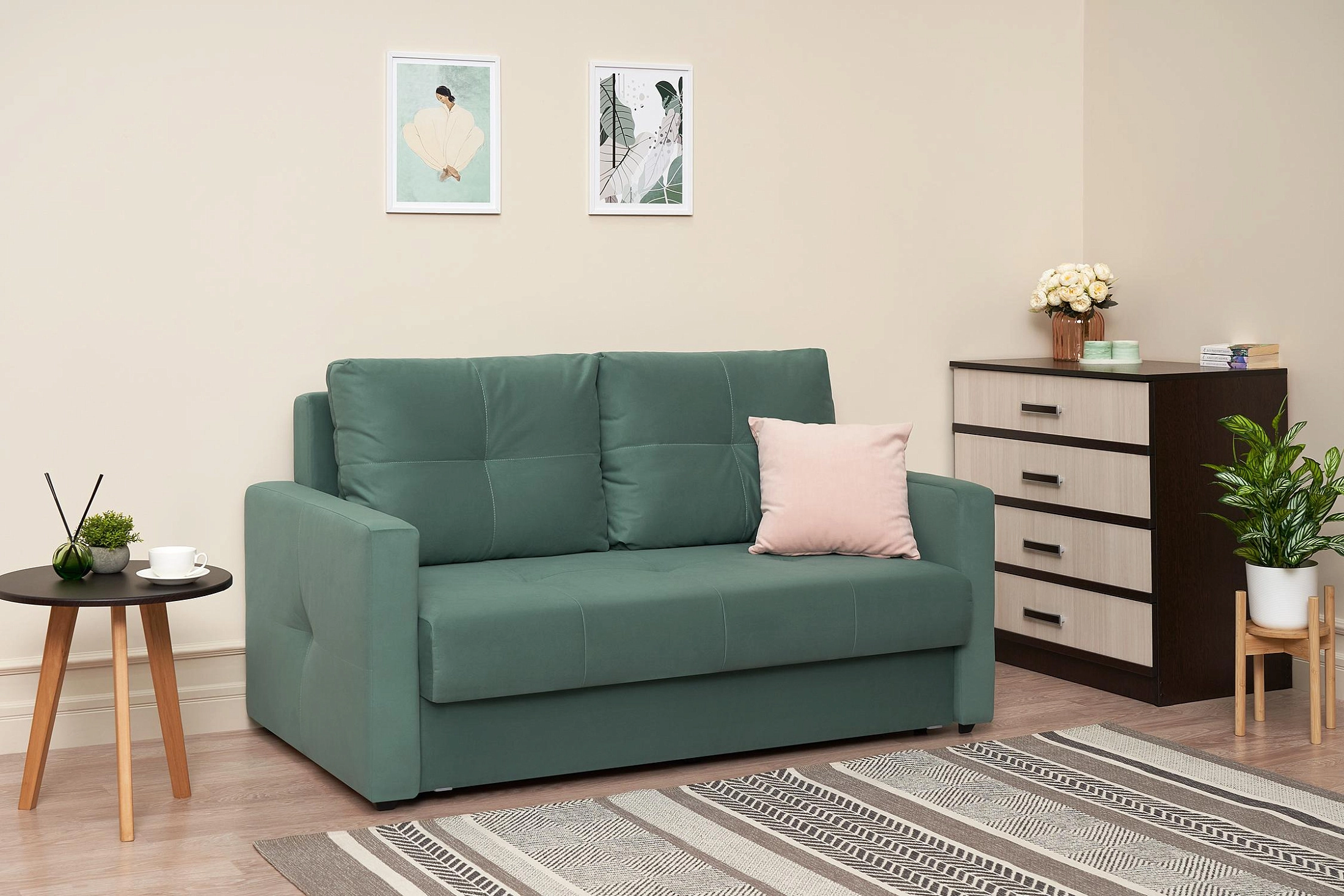 Диван Вита бирюзовый — изображение 2