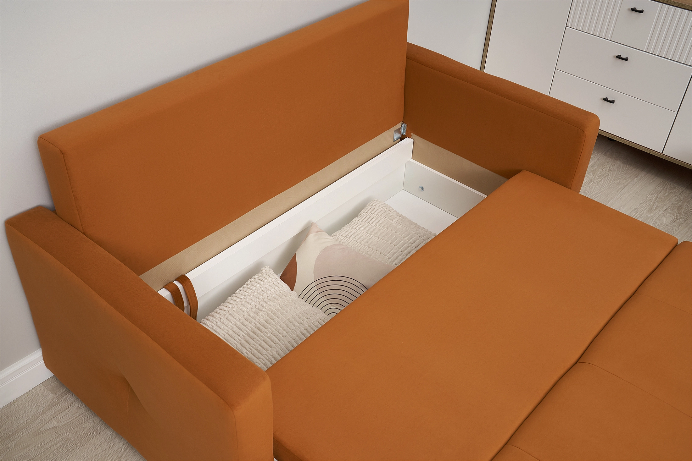 Диван Вита оранжевый — изображение 5