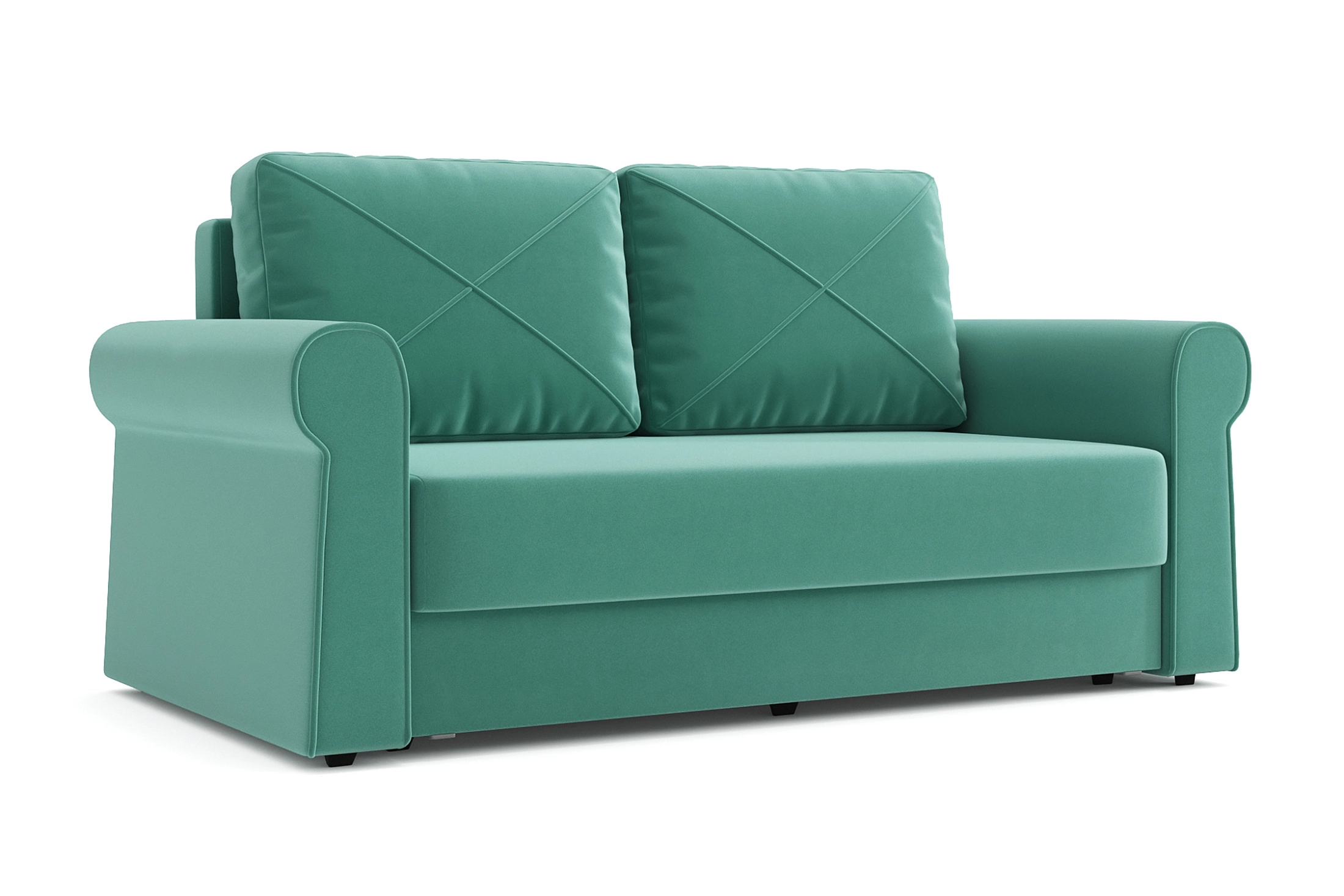 Диван Лира бирюзовый