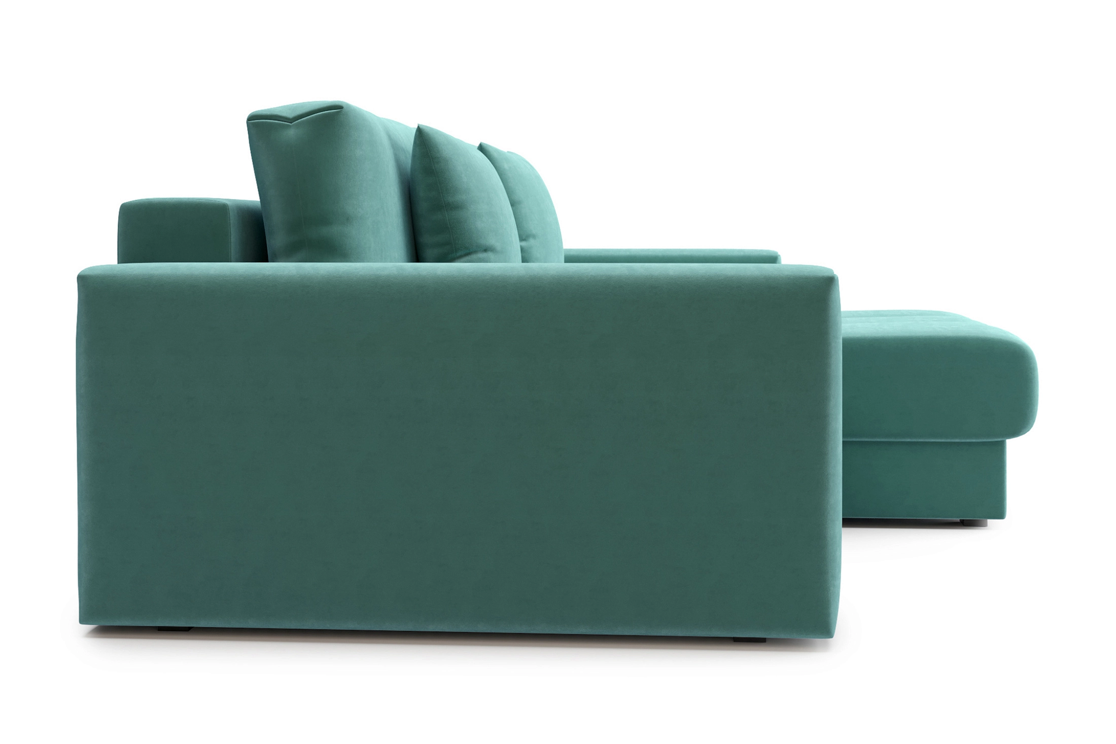 Диван угловой Монарх бирюзовый — изображение 5