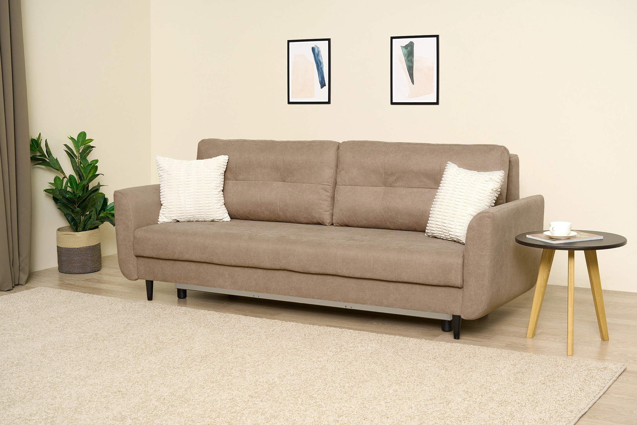 Диван Остин светло-коричневый — изображение 2