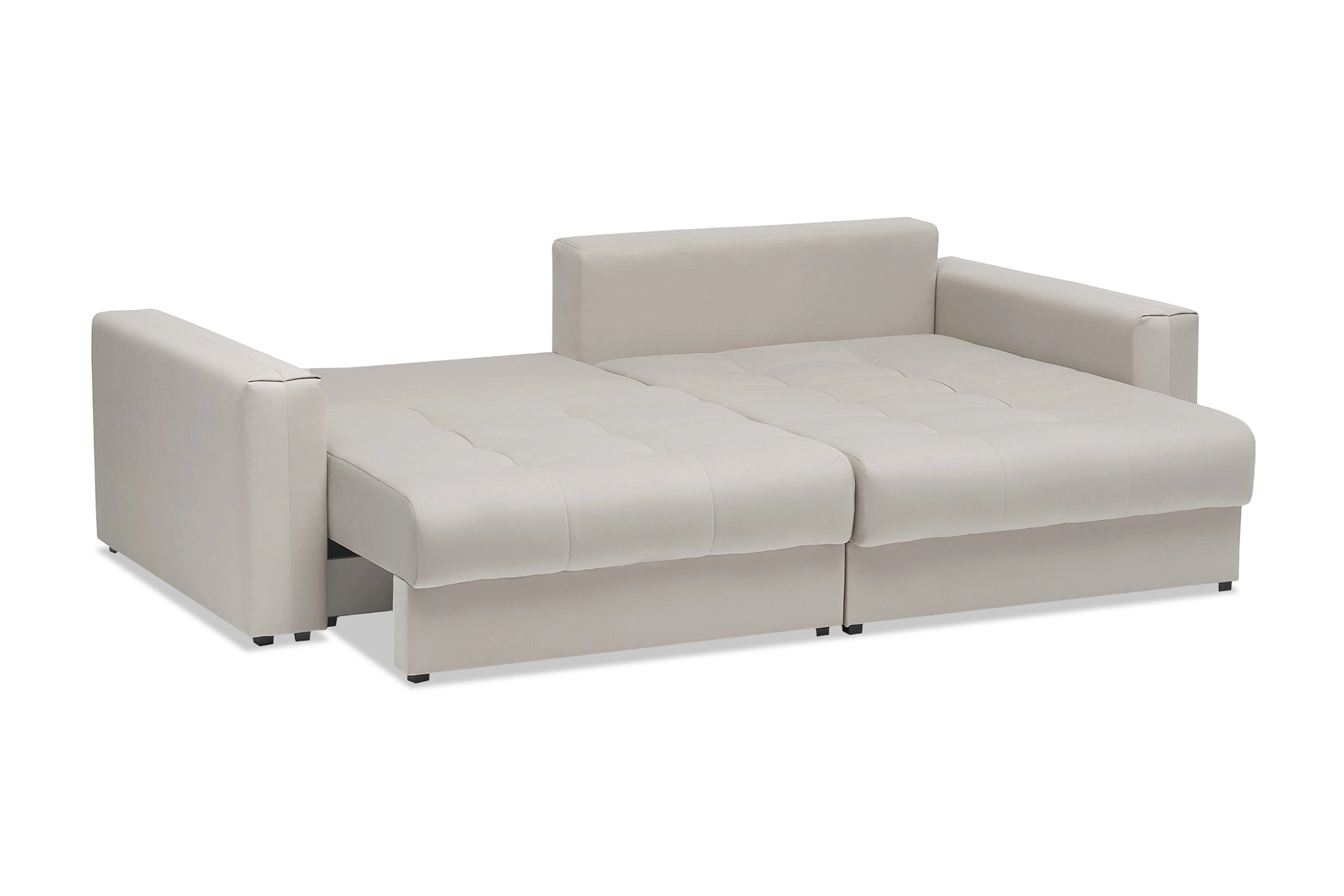 Диван угловой Монарх серо-бежевый — изображение 3