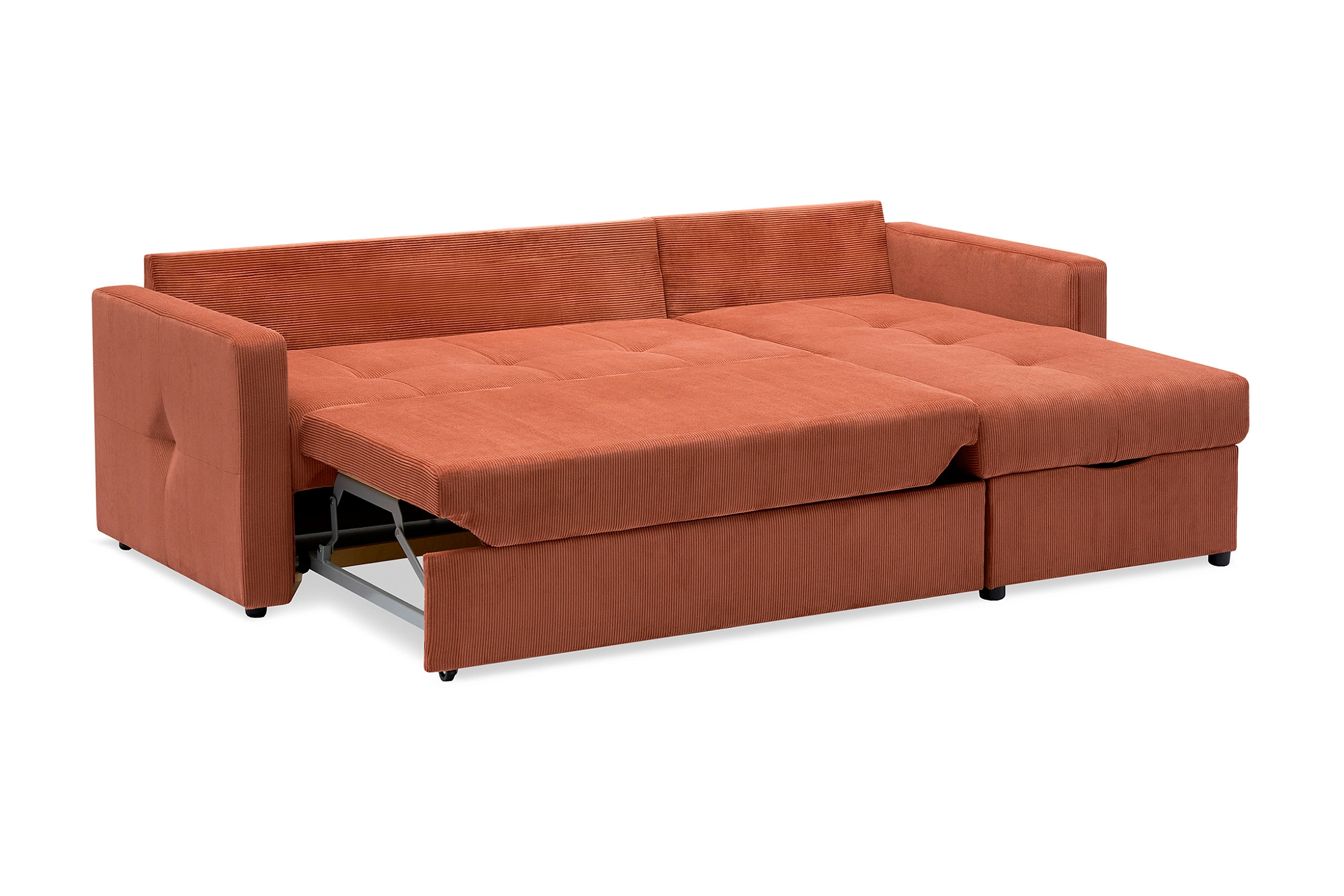 Диван угловой Вита терракотовый — изображение 10