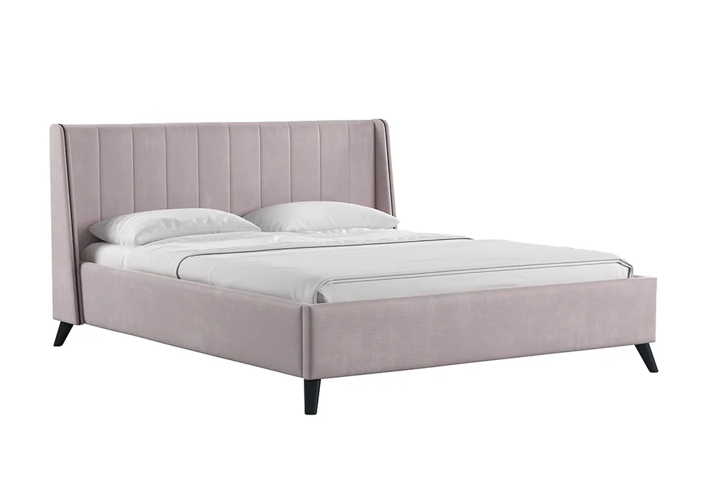 Кровать Мелисса светло-розовая