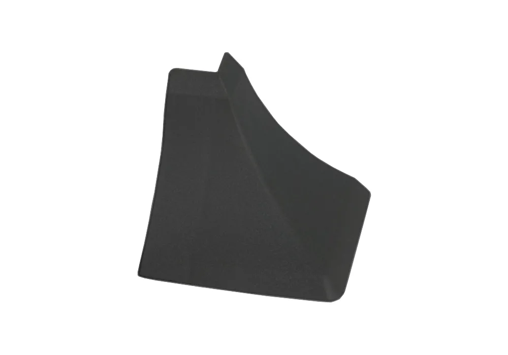Угол внешний на плинтус треугольный Thermoplast темно-серый