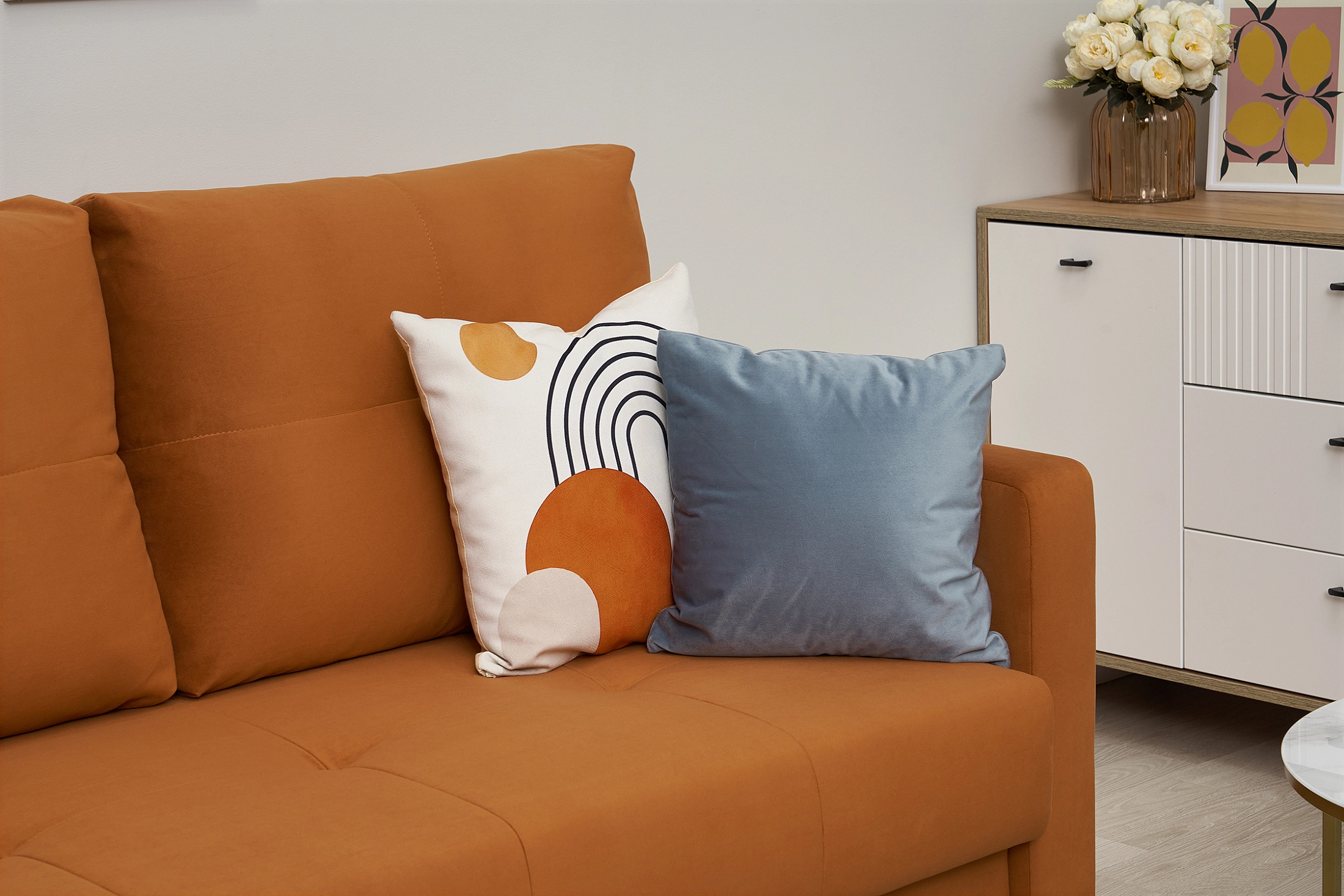 Диван Вита оранжевый — изображение 6