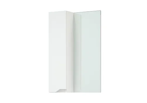Зеркало-шкаф левый Тоскана 50 белый