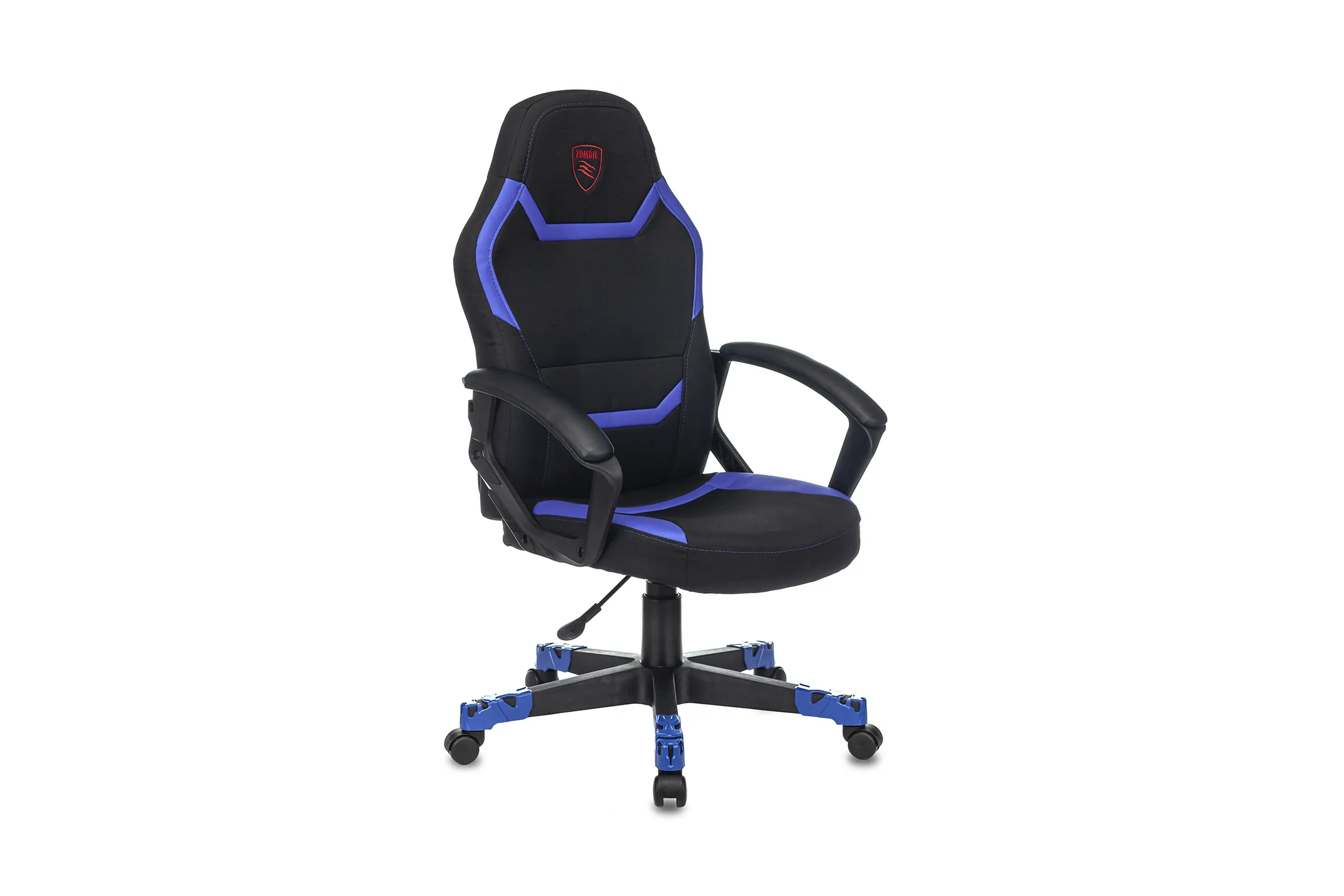 Кресло игровое Zombie 10 черное / синее