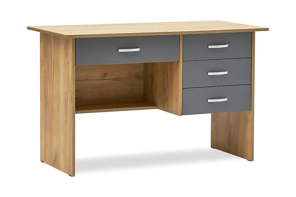 Стол письменный Сити графит серый / дуб крафт золото арт. 08-202694 купить в Санкт-Петербурге по цене 5 590 руб. | НОНТОН