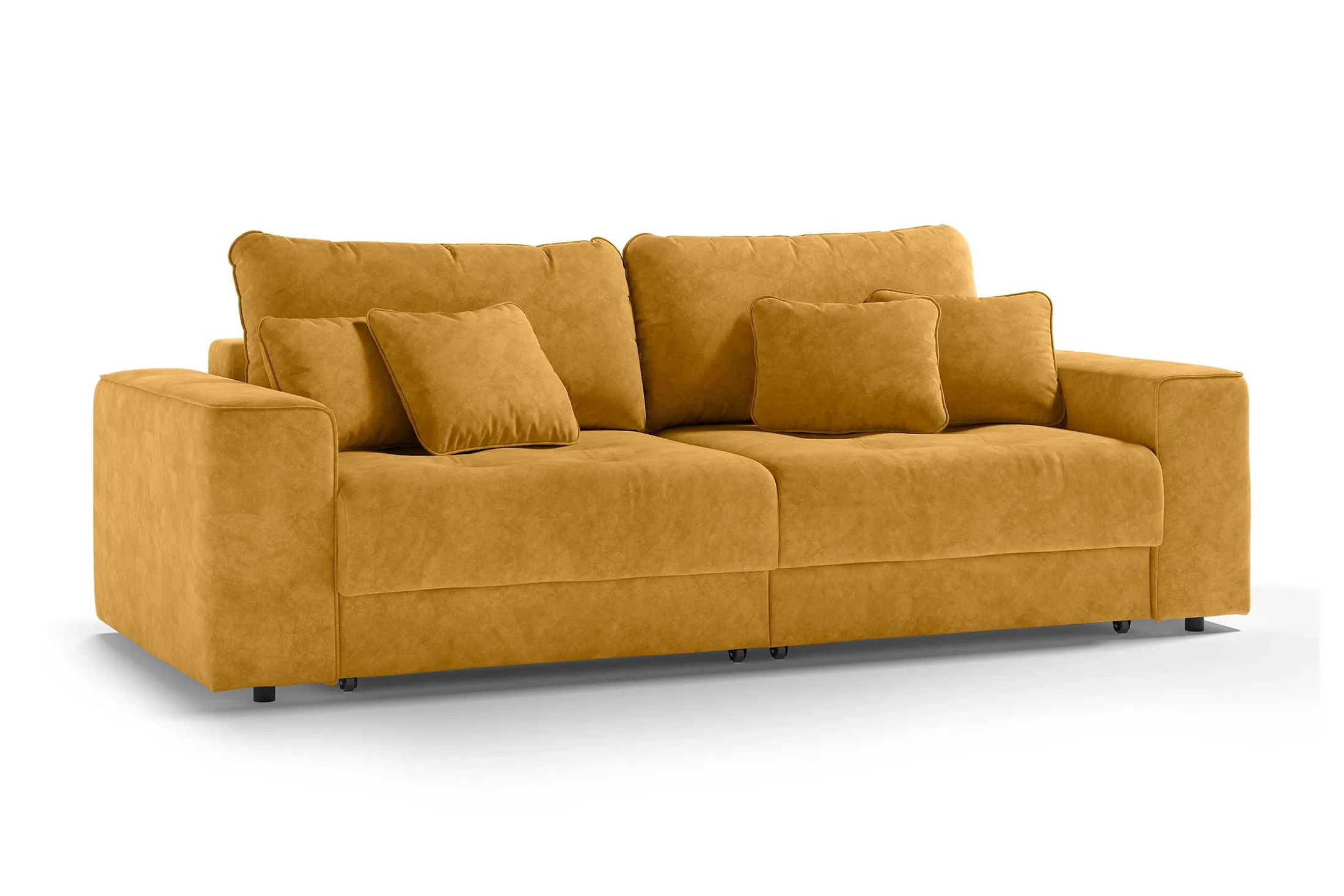 Диван Конте желтый