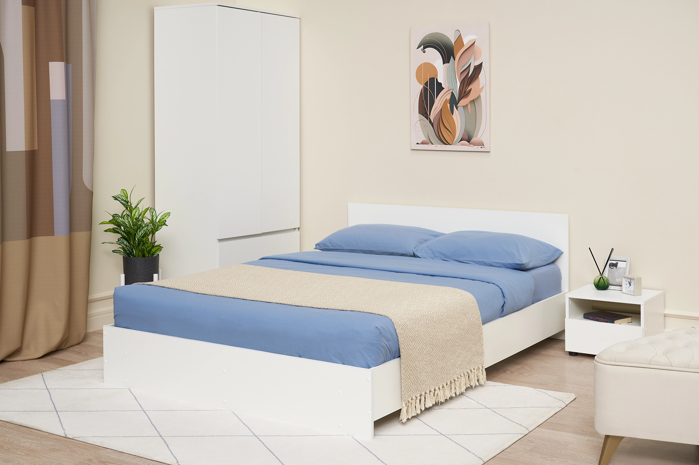 Двуспальные кровати купить недорого с доставкой по Москве | НОНТОН