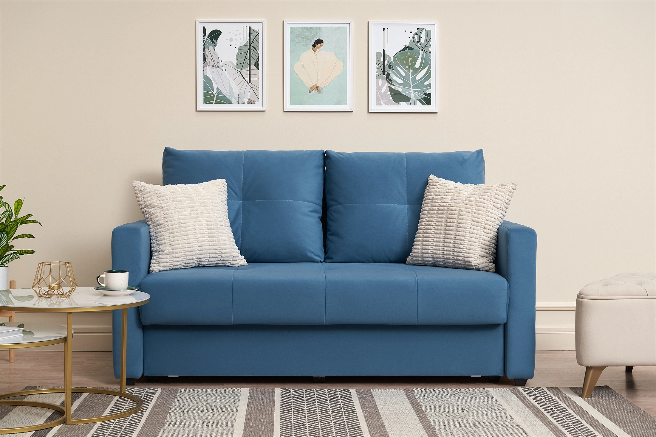 Диван Вита голубой — изображение 3