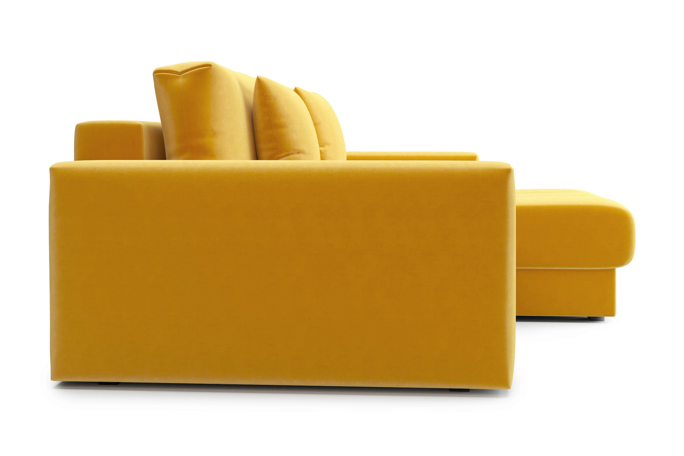 Диван угловой Монарх желтый — изображение 5